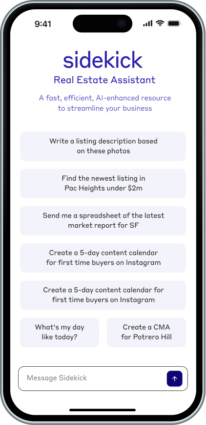 Sidekick web app